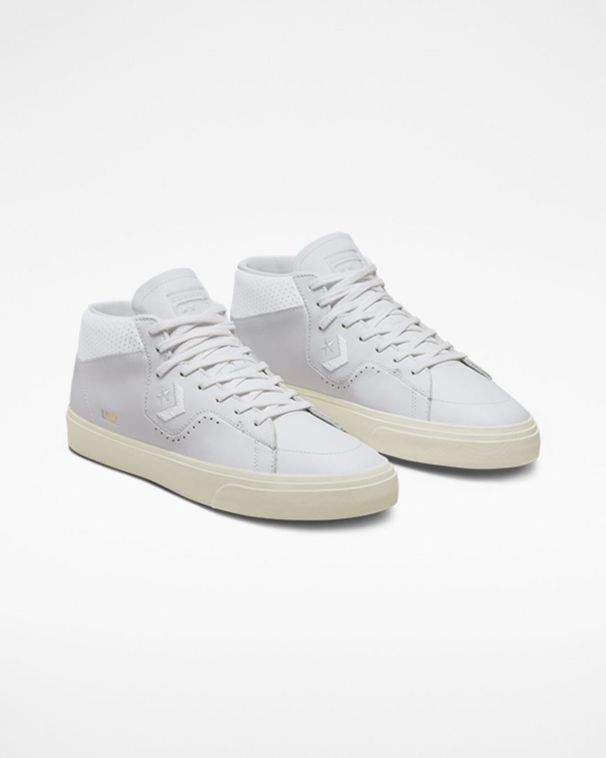 Pánské Skate Boty Converse CONS Louie Lopez Pro Mono Læder Bílé | CZ JIPN97